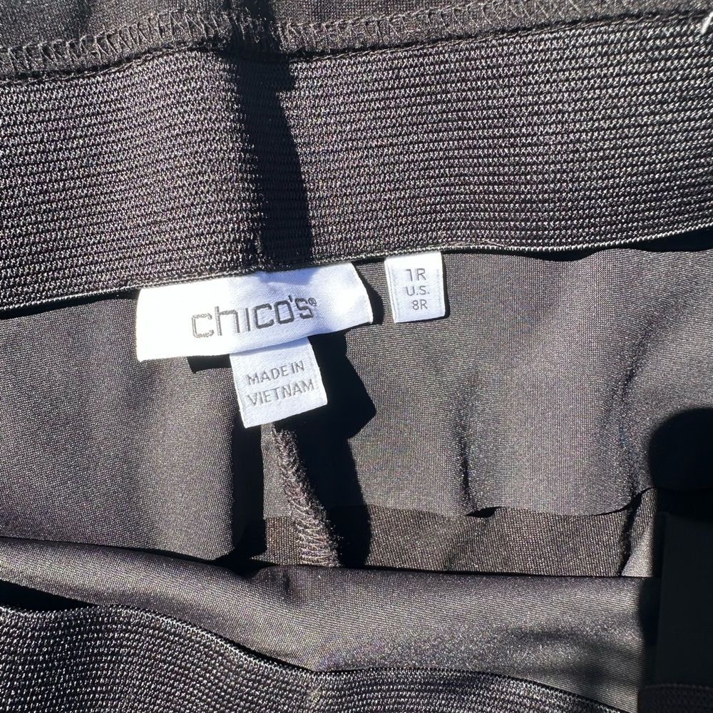 Chico's Elegant Black Dress Pants - Picture 6 of 7